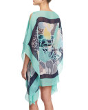 Monte Carlo Printed Caftan Coverup