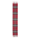 Kids' Exploded Check Cashmere Scarf, Fuchsia