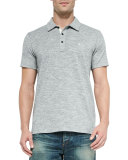 Standard Issue Short-Sleeve Polo, Gray