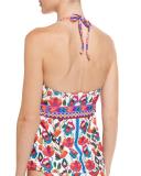 Antigua Honey Tankini Swim Top, Multi