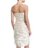 Sander Sleeveless Sheath Dress, White