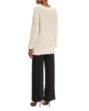 Amped Up Oversized Sweater, Beige