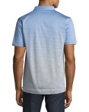 Chateau Graduated-Stripe Polo Shirt, Blue