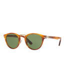 PO3108S Round Acetate Sunglasses