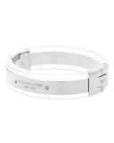 Hinged Logo Plaque Bracelet
