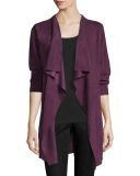 Fisher Project Draped Suede Jacket