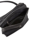 The Waverly Small Satchel Bag, Black