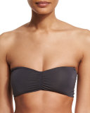 Graphite Ferries Reversible Bandeau Swim Top