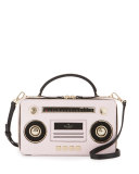 jazz things up boom box shoulder bag, multicolor