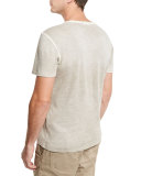 Mini-Jacquard Crewneck T-Shirt