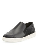Paeyer Pointy-Toe Sneaker, Black