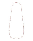 Rose Rock Candy Medium Stone Station Necklace