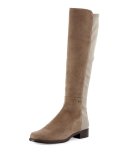 50/50 Suede Over-the-Knee Boot