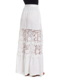 Kimora Lace-Inset Maxi Skirt