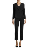 Techno Cady Ankle Pants, Black