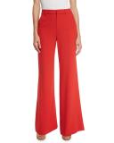 Paulette High-Waist Wide-Leg Pants