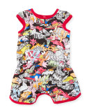 Bonnie Cactus Jersey Romper, Multicolor, Size 6-18 Months