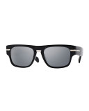 Public School 55 Acetate Sunglasses, Black