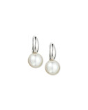 White South Sea 10mm Pearl Drop Earrings