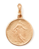18k Rose Gold Classic Goddess Coin Enhancer
