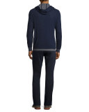 Double-Layer Pullover Hoodie, Coastal