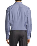 Textured Dress Shirt, Blue