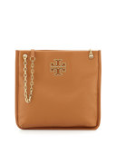 Britten Swingpack Leather Bag, Bark
