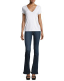 High-Rise Lou Lou Flare-Leg Jeans, Lawson