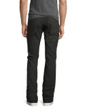 Bowery Slim-Fit Denim Jeans, Charcoal