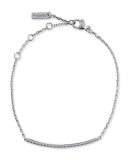 Gatsby Barrette Diamond Bracelet in 18K White Gold