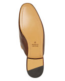 Kings Leather Horsebit Mule, Brown