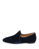 Alys Velvet Loafer Flat