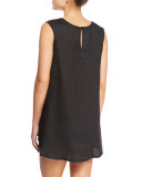 Daphne Crocheted-Lace Coverup Dress