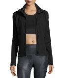 Kata Knit Sport Jacket, Black