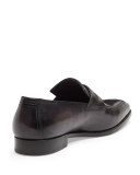 Andy Leather Loafer, Black