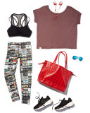 Mix Tape Performance Leggings