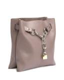 Attica Chain Crossbody Bag, Mink Gray
