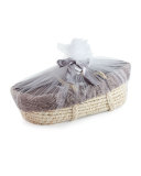 Ziggy Moses Basket w/ Bedding, Slate