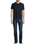Brixton Ebisu Washed Denim Jeans, Blue