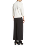 Silk Organic Cotton Interlock Boxy Jacket 