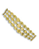 Lunaria 18k Triple-Row Bracelet