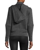 Chill Hooded Sport Jacket, Jungle Heather