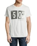 5 O'Clock Pocket T-Shirt, White