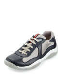 Punta Ala  Leather Sneaker, Blue