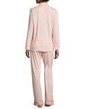 Bella Dot-Print Long-Sleeve Pajama Set