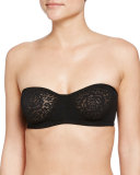 Halo Lace Strapless Bra