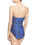Daily Grind Bandeau One-Piece Swimsuit