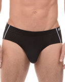 Crosstrainer No-Show Briefs, Black