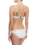 Broken Text Two-Piece Swimsuit