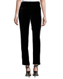 Alanis High-Sheen Cropped Pants